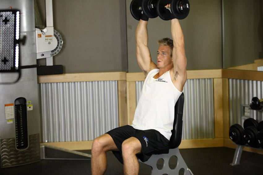 Arnold Dumbbell Press