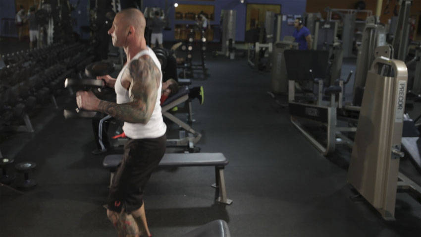 Dumbbell Clean