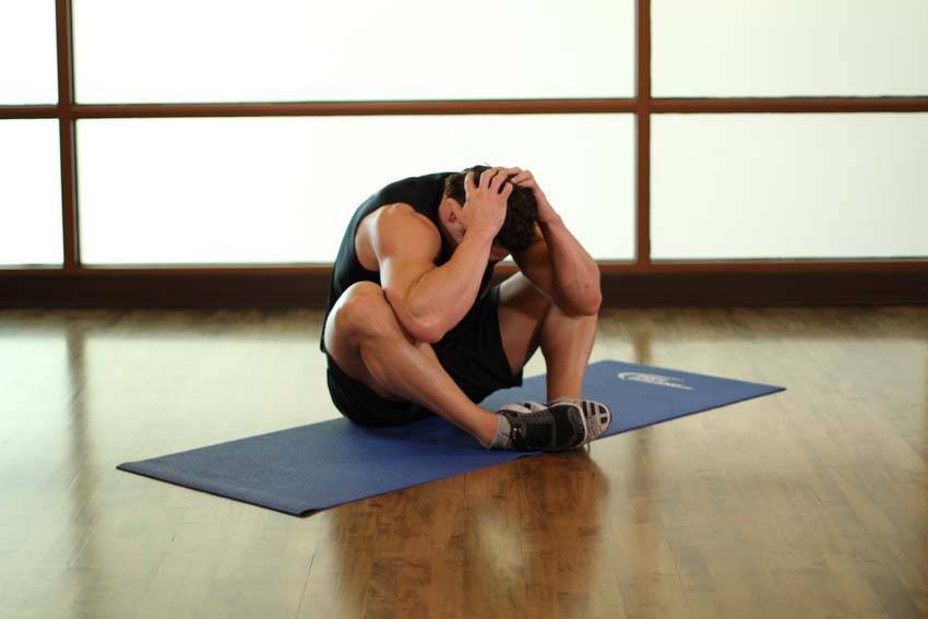 Groin and Back Stretch