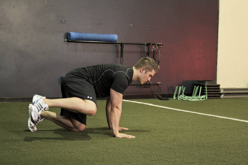 Hip Circles (prone)