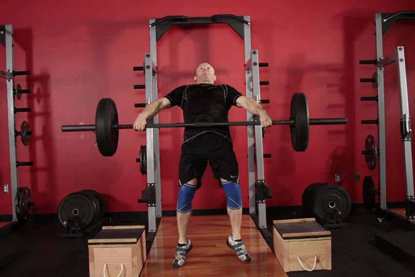 Power Snatch from Blocks