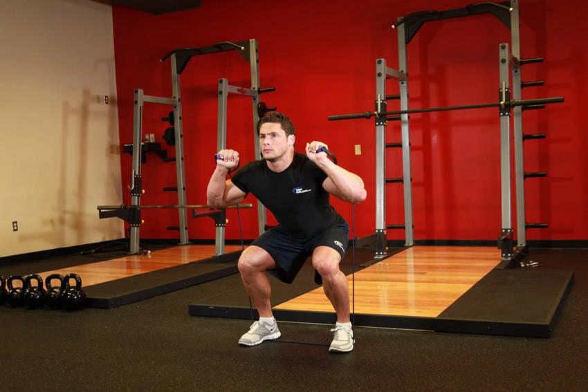 Squats - With Bands