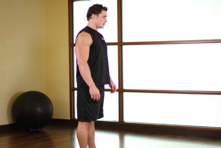 Standing Pelvic Tilt