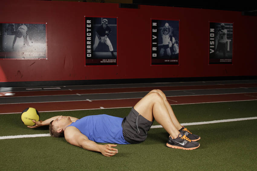 Supine One-Arm Overhead Throw